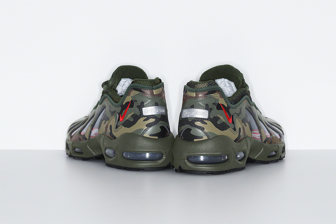 Supreme x Nike Air Max 96 Camo Release Date | Nice Kicks