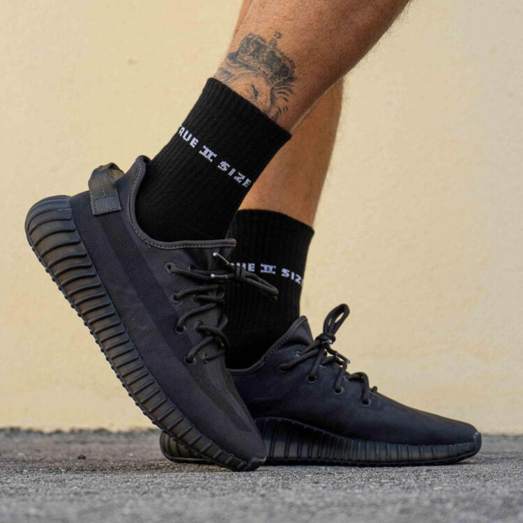 adidas Yeezy Boost 350 V2 Mono Black GX3791 01 750x750