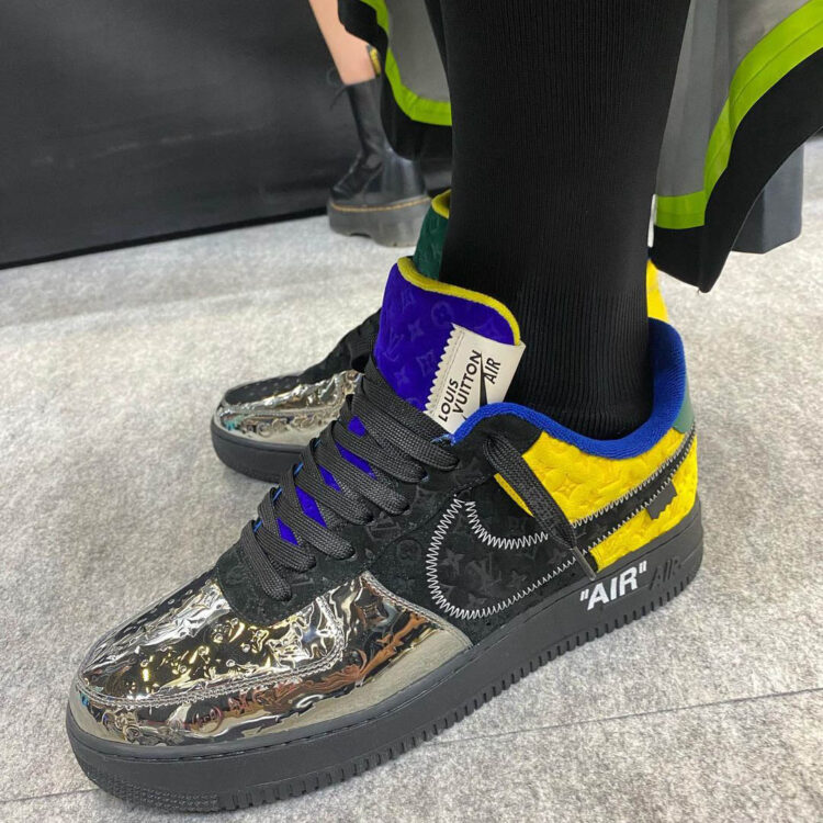 Louis Vuitton x Nike Air Force 1 Auction Benefits Black Students of Fashion