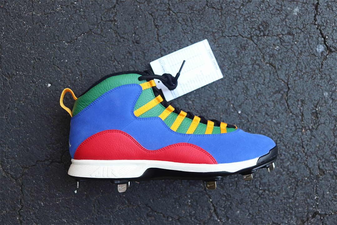 Jordan Brand Celebrates Baseball Juneteenth With Air Jordan 10 PE | Nice Kicks