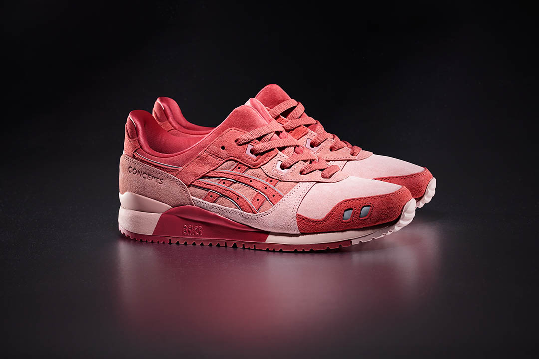 Concepts x ASICS Gel Lyte III "Otoro" 1203A121-700 & "4 Days" Apparel Collection
