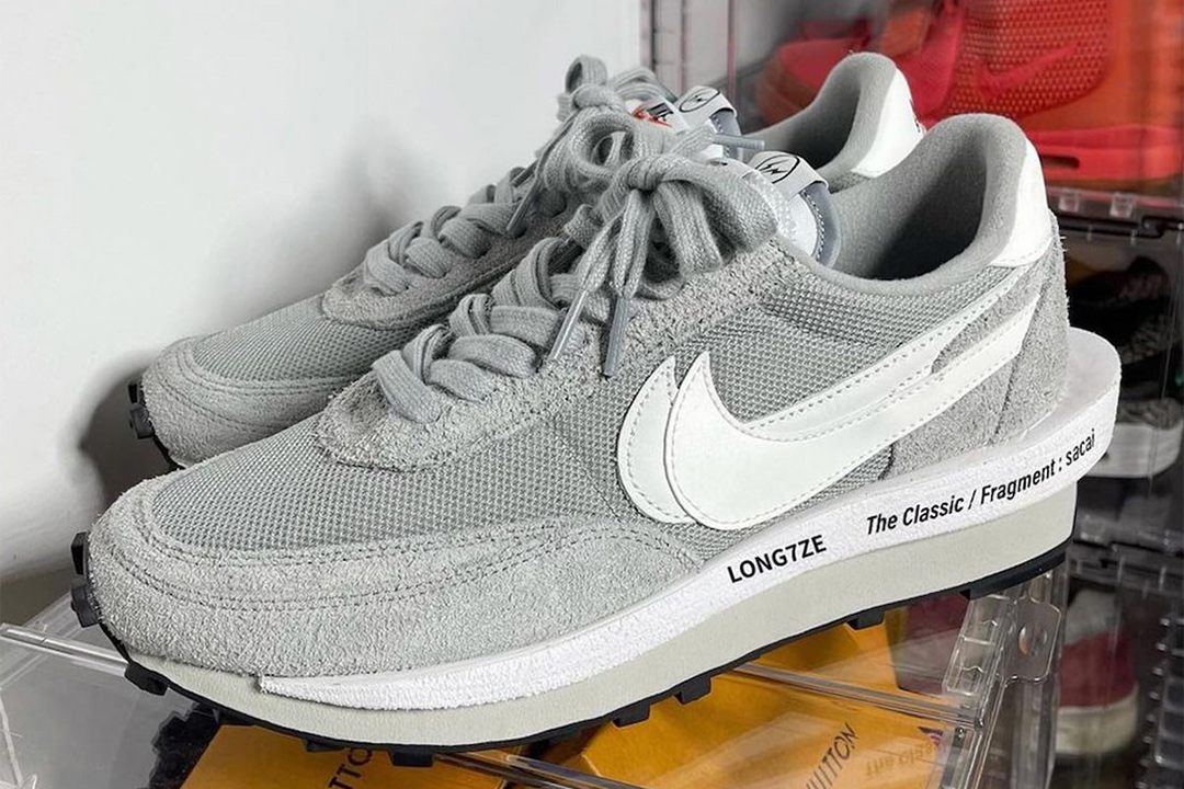 Fragment Design x sacai x Nike LDWaffle "Light Smoke Grey"   Nice