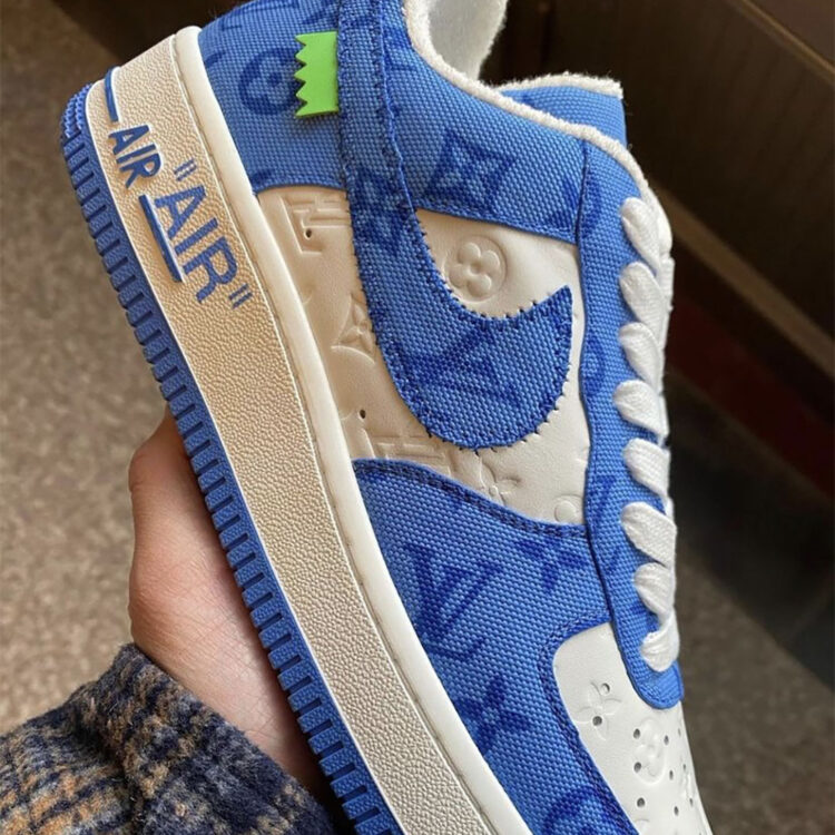 Blue Drip LV Air force 1 (Men's)