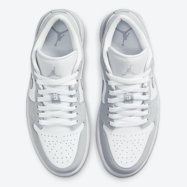 Air Jordan 1 Low White Wolf Grey