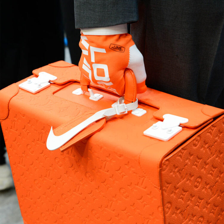 Nike x Louis Vuitton “Air Force 1” & Pilot Case, Size 7, HEAT, 2023