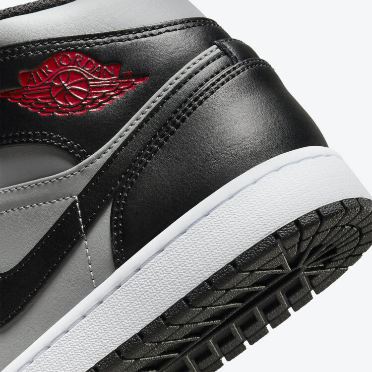 air jordan mid 1 black and red