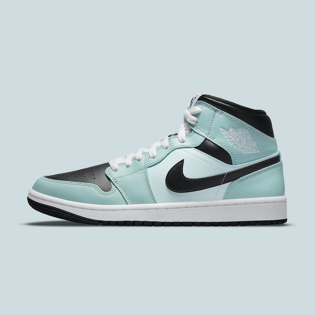 air jordan mid teal