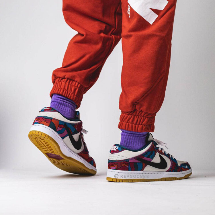 nike sb dunk low pro parra abstract art