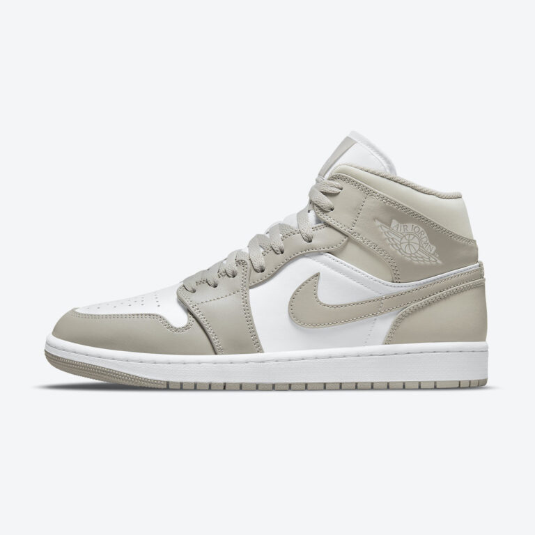 jordan 1 mid white linen