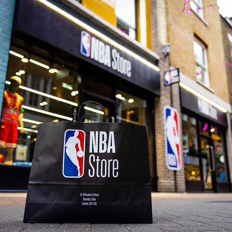 The NBA Store Opens Its First U.K. Location in London