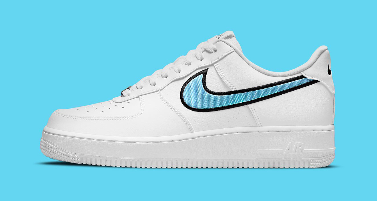 Air force 1 low release with iridescent swooshes deals