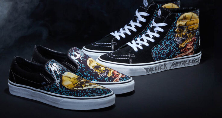 Metallica x Vans Sk8-Hi & Classic Slip-On