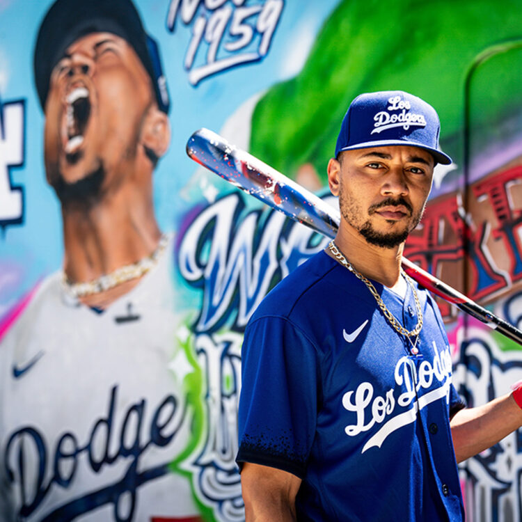 Blue Nike MLB Los Angeles Dodgers City Connect Jersey