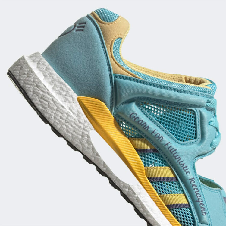 adidas gazelle silver green womens Adidas Human Made x Solar Hu Glide Blue Heart Sneakers White Size 7 –  Celebrity Owned main image 0