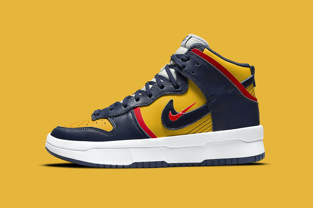 Nike Dunk High Up “Michigan” Release Date | Nice Kicks