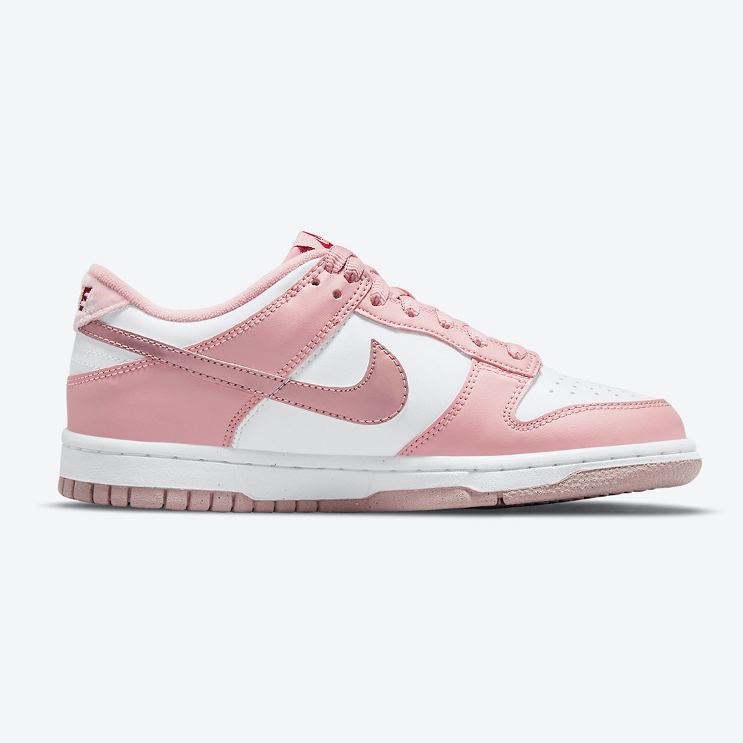 pink dunks velvet