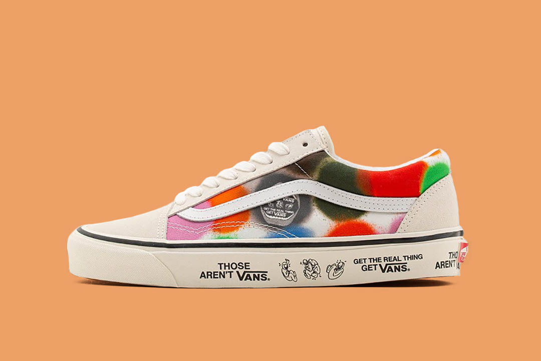 Vans old hot sale skool paint