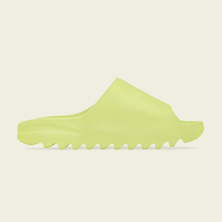 adidas Yeezy Slide Glow Green GX6138 01 750x750
