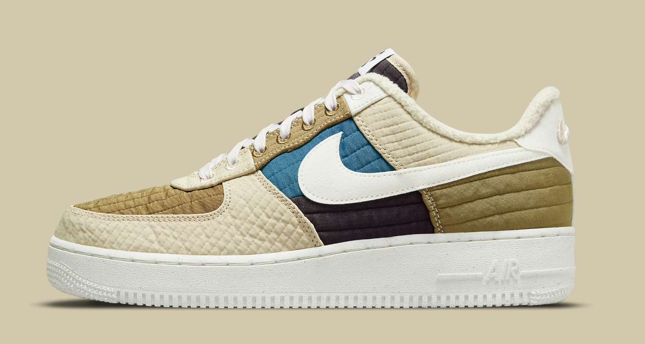 Nike Air Force 1 '07 LV8 NN sneakers in rattan/brown kelp