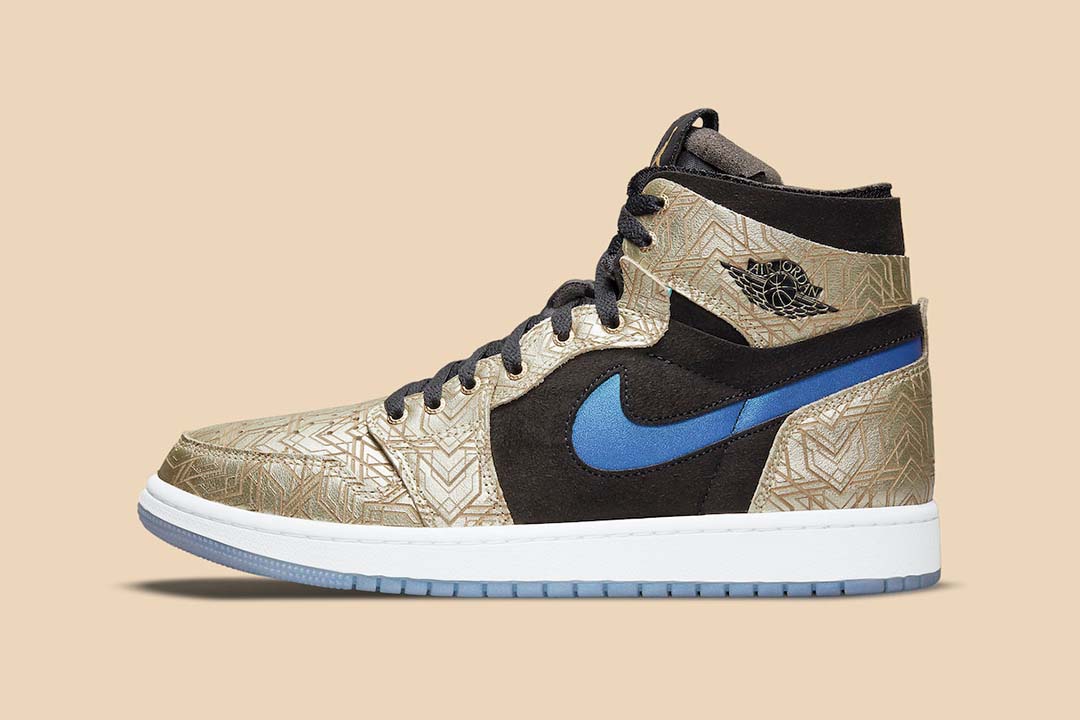 Air Jordan 1 Zoom CMFT "Gold Laser" Release | Nice Kicks