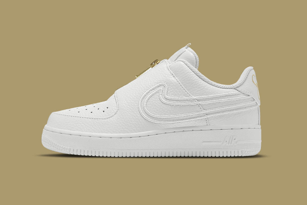 nike air force 1 with zipper