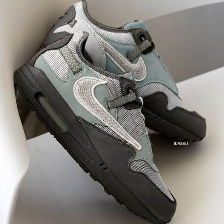 Travis Scott x nike air huarache run exclusive nice kicks "Cave Stone"