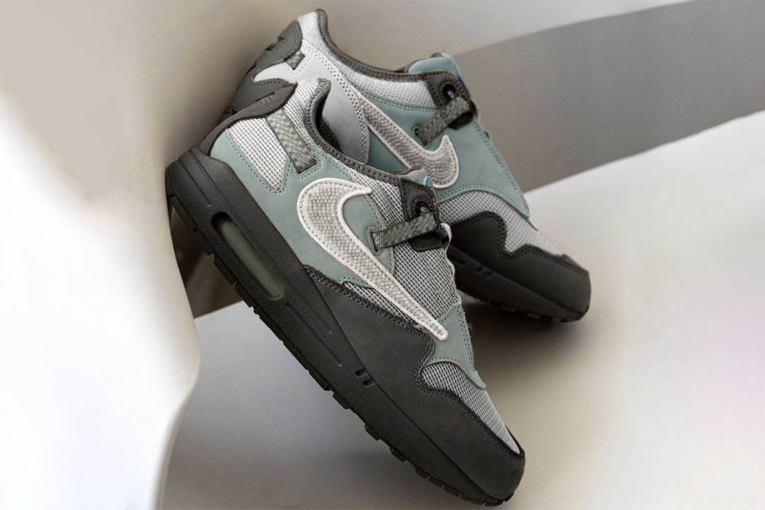 Travis Scott x nike air huarache run exclusive nice kicks "Cave Stone"