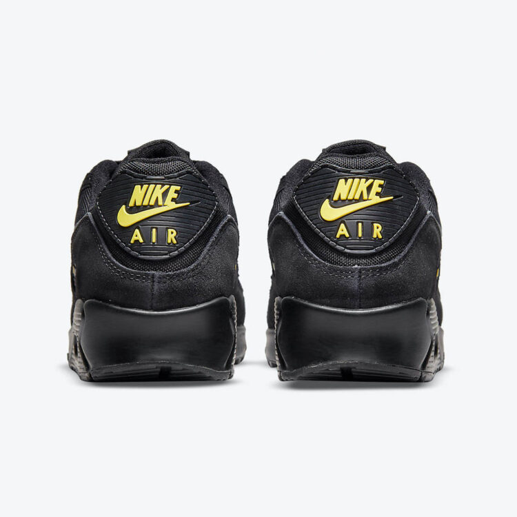 nike air max 90 black amarillo