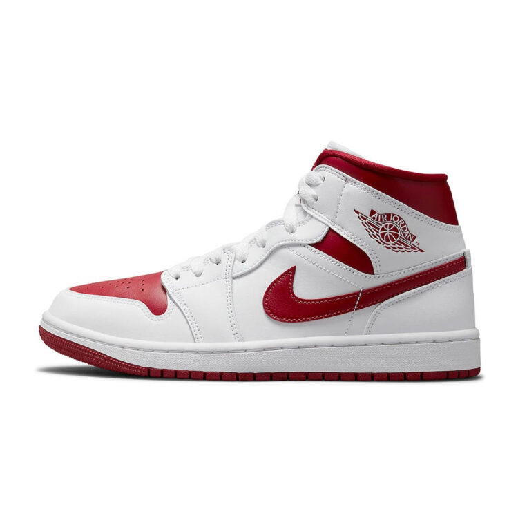 Air Jordan 1 Mid "Red Toe" 554724-161