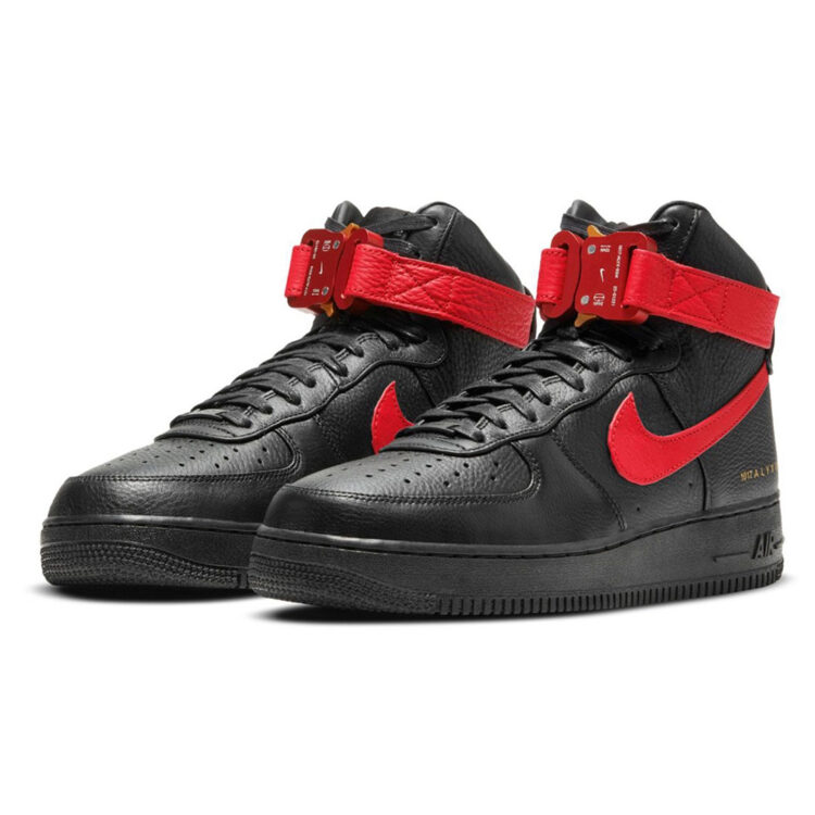 Alyx x Nike Air Force 1 High Black/University Red Release Date ... ادوية سكر