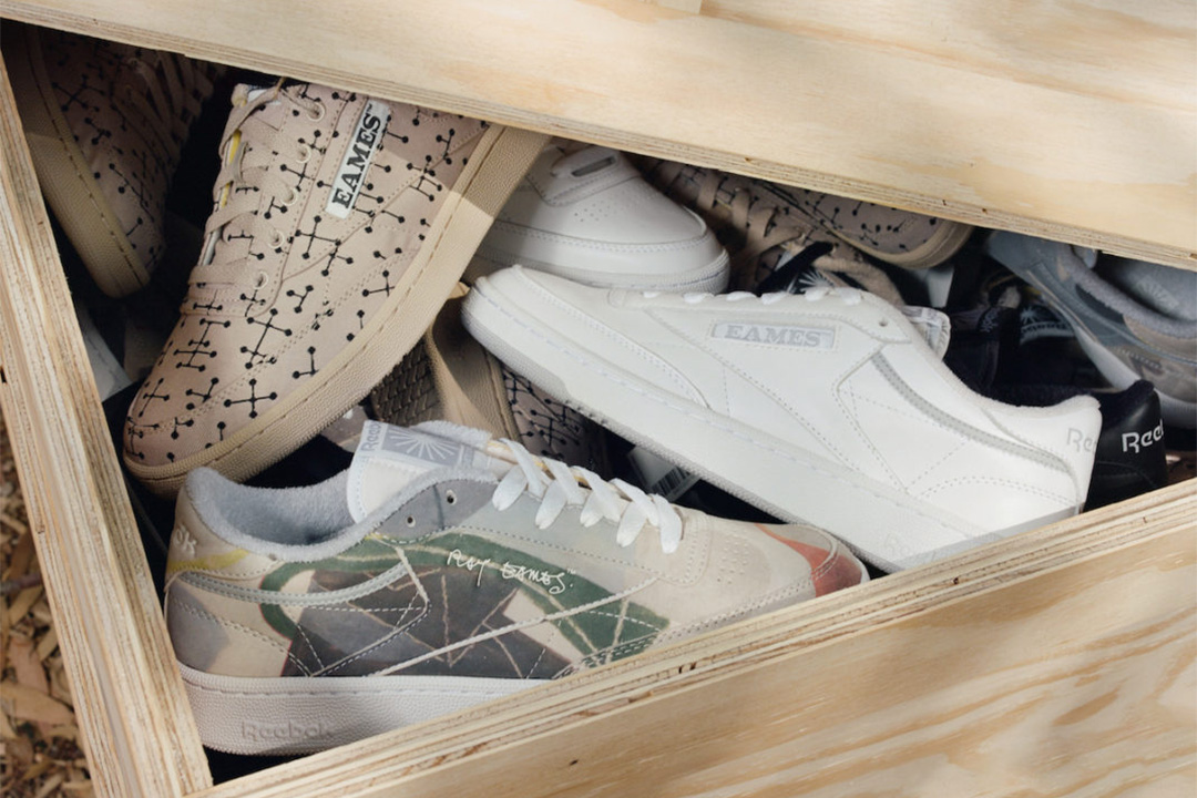 Official Images: Eames x Reebok Club C “Monotone Pack”