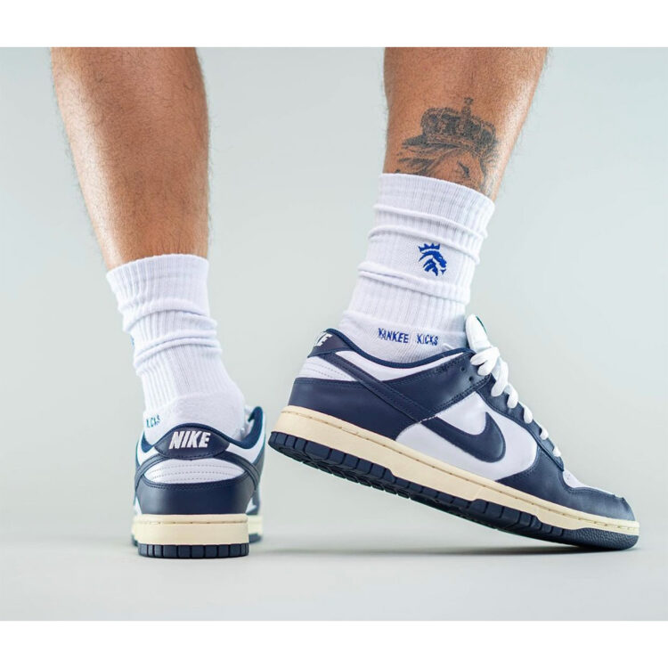 Nike traz o Dunk Low 'Vintage Navy' de novo – Sneaker Sul