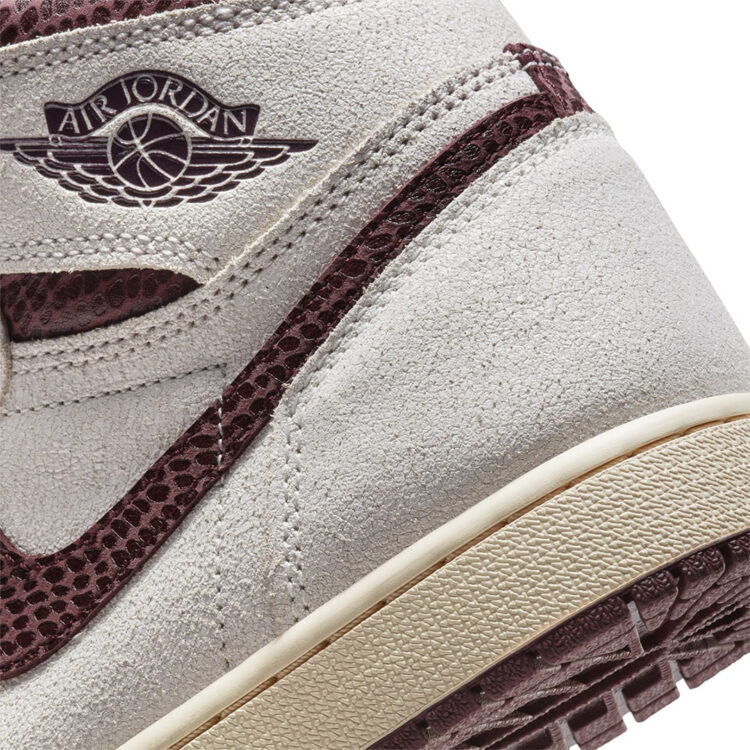 Жіночі кросівки nike air number jordan 1 retro mid grey lilac