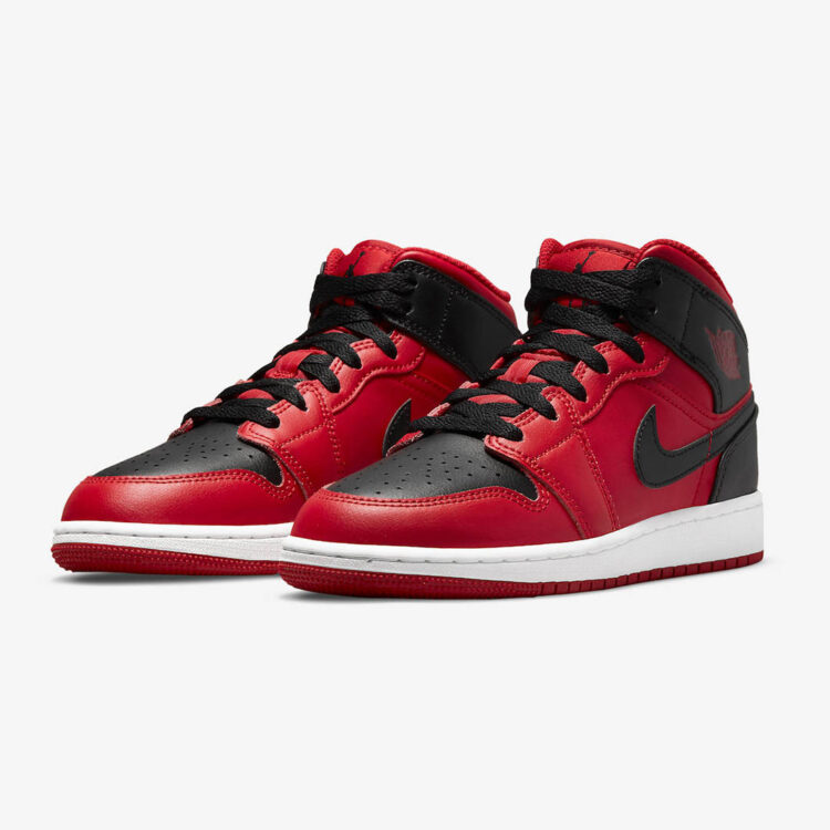 Air Jordan Mid "Reverse Bred" 554724-660 Release | Nice Kicks