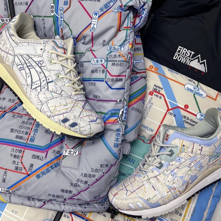 atmos x ASICS GEL-LYTE III “Subway” Pack