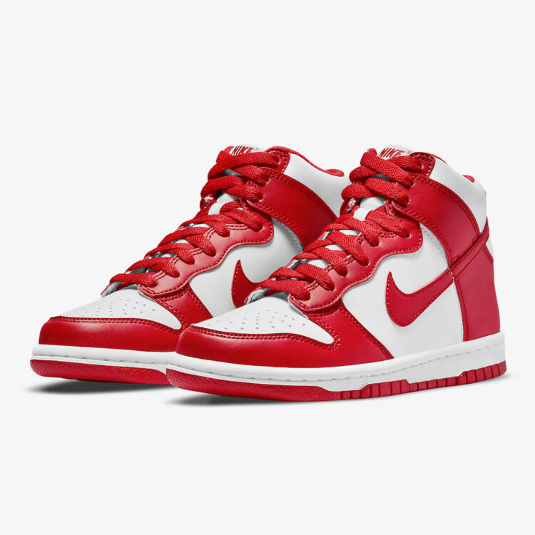 nike sb dunk high university red