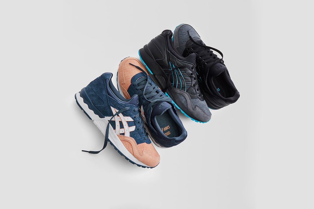 KITH x ASICS GEL LYTE V “Salmon Toe” and “Leather Back”