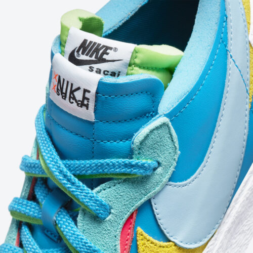 KAWS x sacai x Nike Blazer Low Neptune Blue Release Date | Nice Kicks