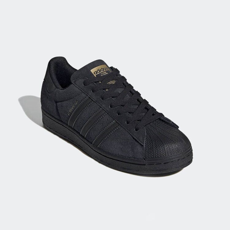 adidas Superstar black suede H69158