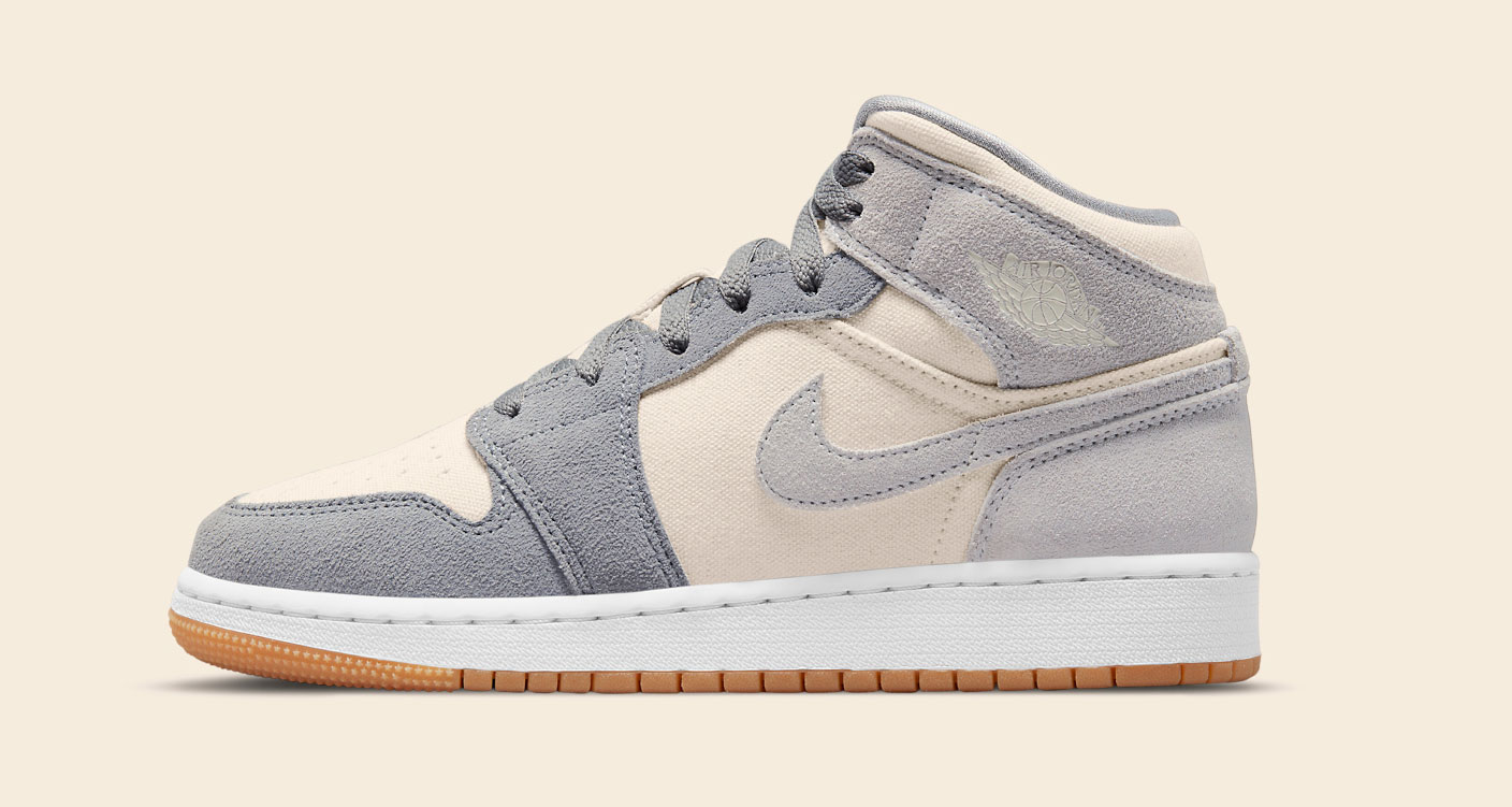 Jordan 1 grey discount suede