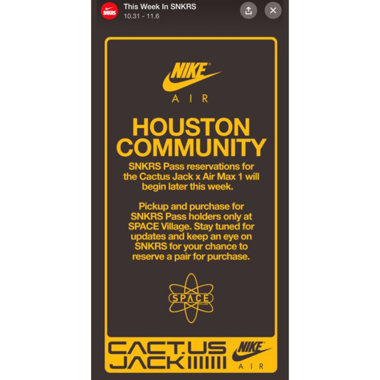 astroweek SNKRS pass