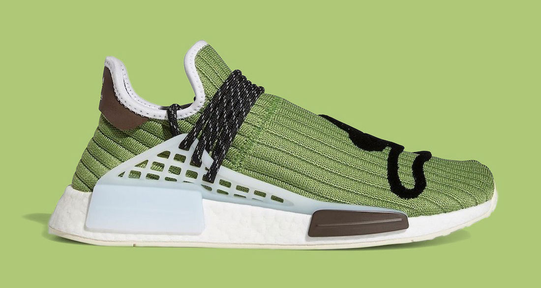 Pharrell Williams x adidas NMD Hu Inspiration Green Releasing In