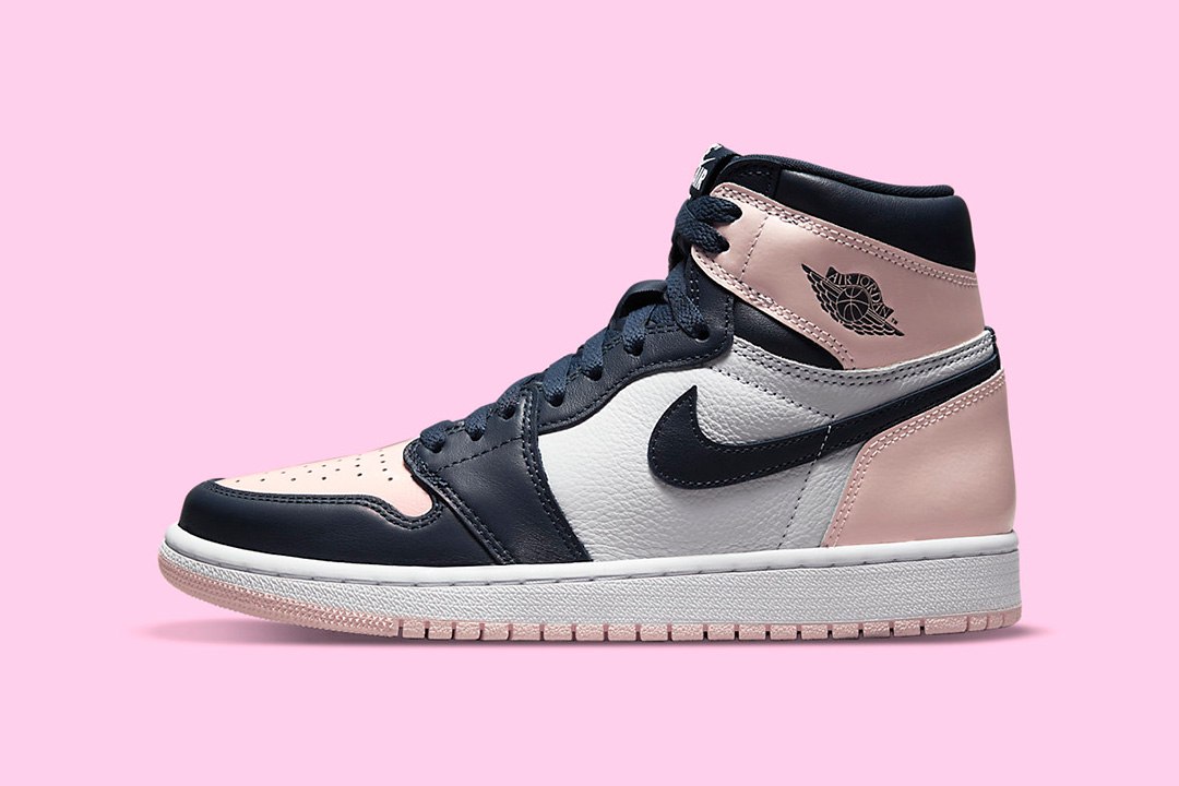 jordan 1 pink and white