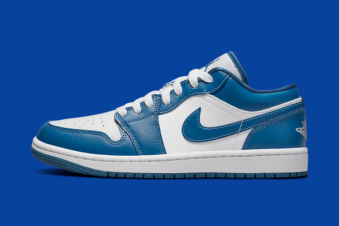 blue low air jordan 1