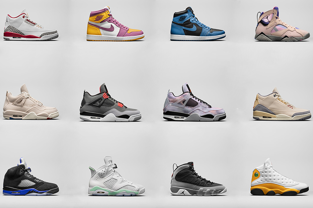 air jordan line up