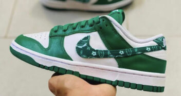 Nike Dunk Low "Green Paisley"