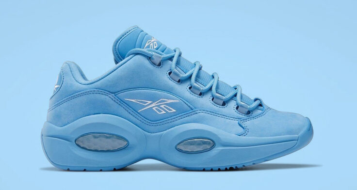 Reebok question shop low light blue