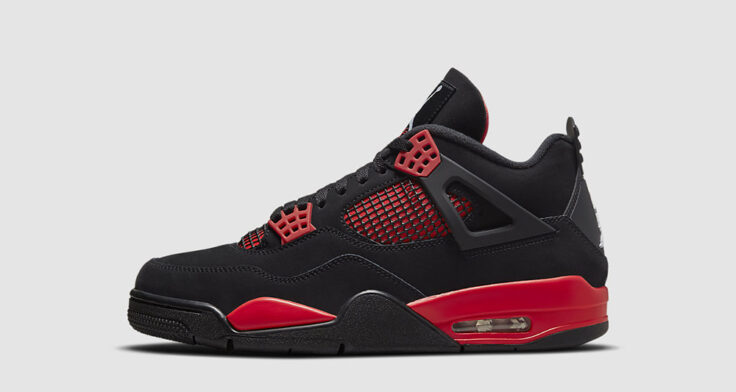 Air Jordan 4 Red Thunderv