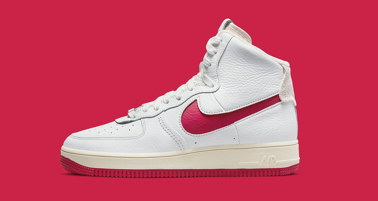 nike air force 1 high gym red