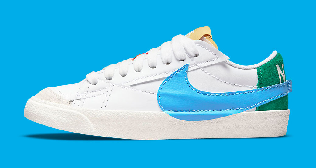 Nike Blazer Low Jumbo “Mismatch" DQ1470-100